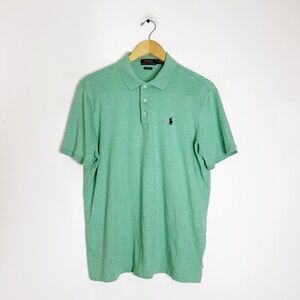 Polo Ralph Lauren Classic Fit Short Sleeve Polo Shirt – Green – Size Medium